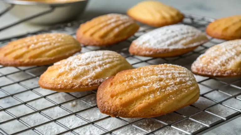 madeleine cookies recipe usin cream