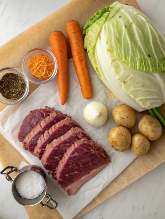 ingredients for corned beef in crock pot