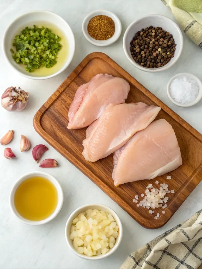 ingredients for frozen chicken in crock pot