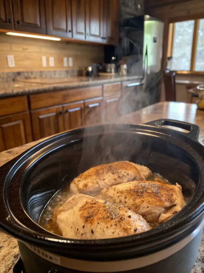 searing chicken for marry me chicken crock pot