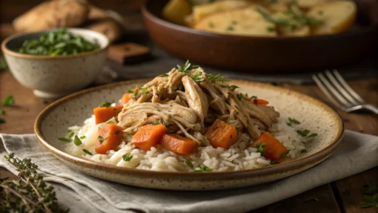 serving frozen chicken crock pot meal