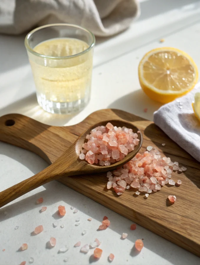 eight labs pink salt trick wellness drink photo