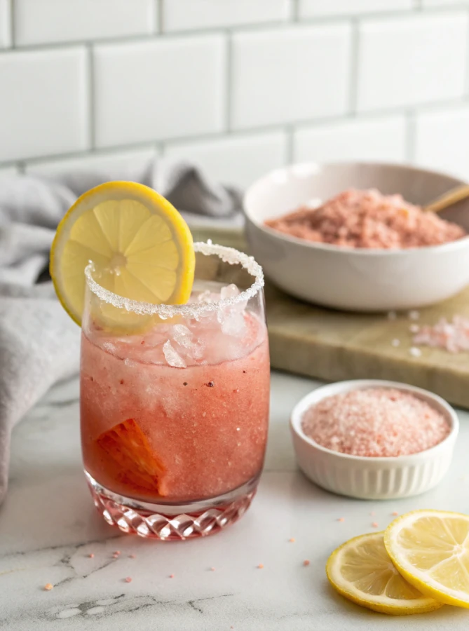 pink salt diet weight loss drink