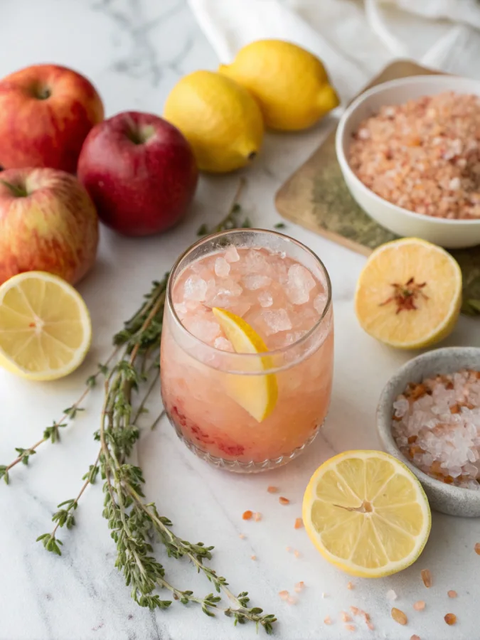 pink salt recipe detox drink