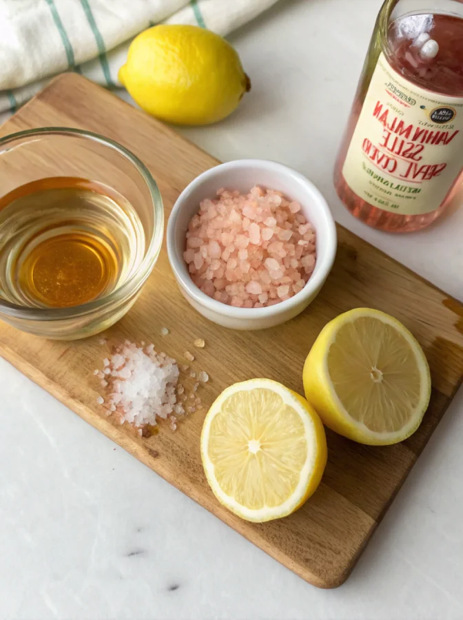 ingredients for pink salt trick for weight loss