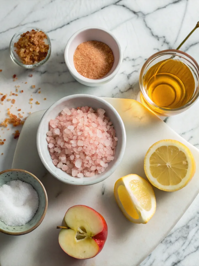 ingredients for pink salt trick weight loss drink
