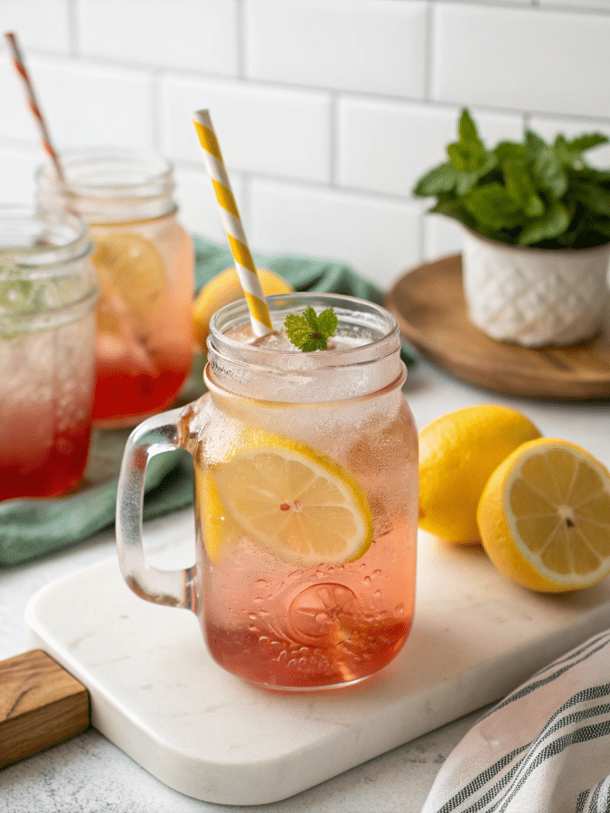 mounjaro weight loss recipe served in mason jar