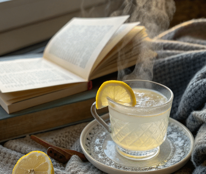 warm gelatin trick recipe drink in cozy setting