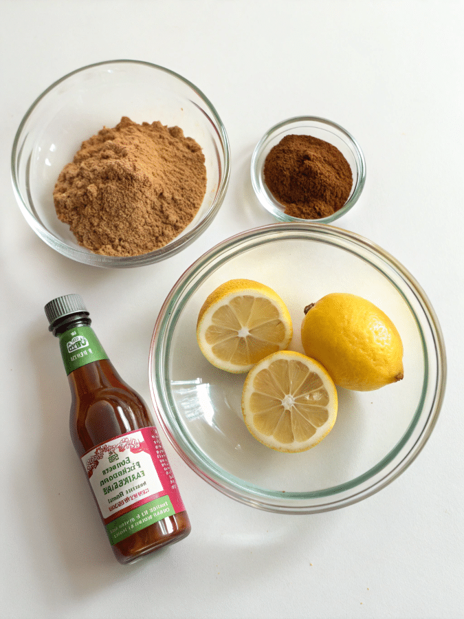 Ingredients for Brazilian Mounjaro recipe 3 ingredients