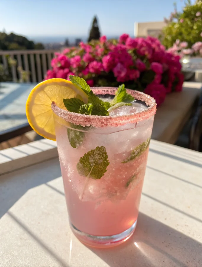ice variation of oprah pink salt recipe