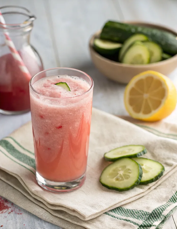 Served Mounjaro pink salt drink for weight loss