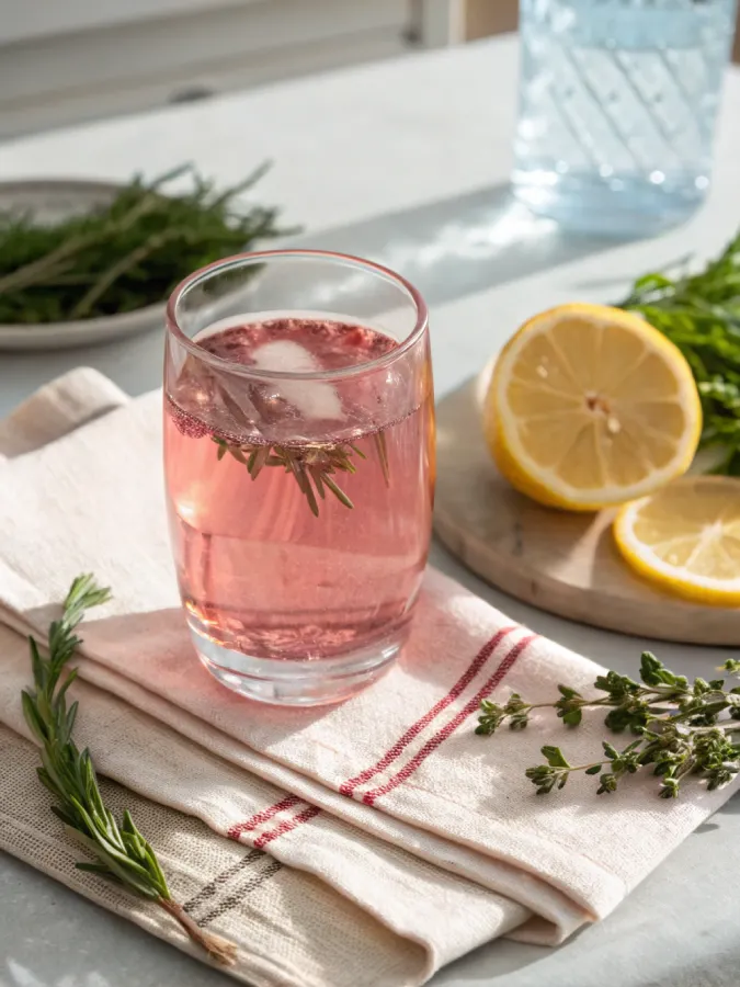 serving suggestion for salt and ice weight loss drink