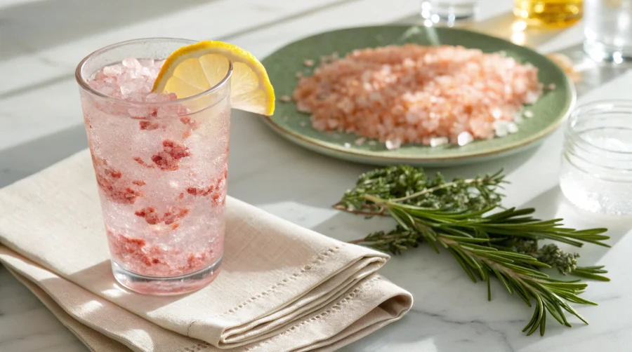 serving suggestion for salt and ice weight loss drink
