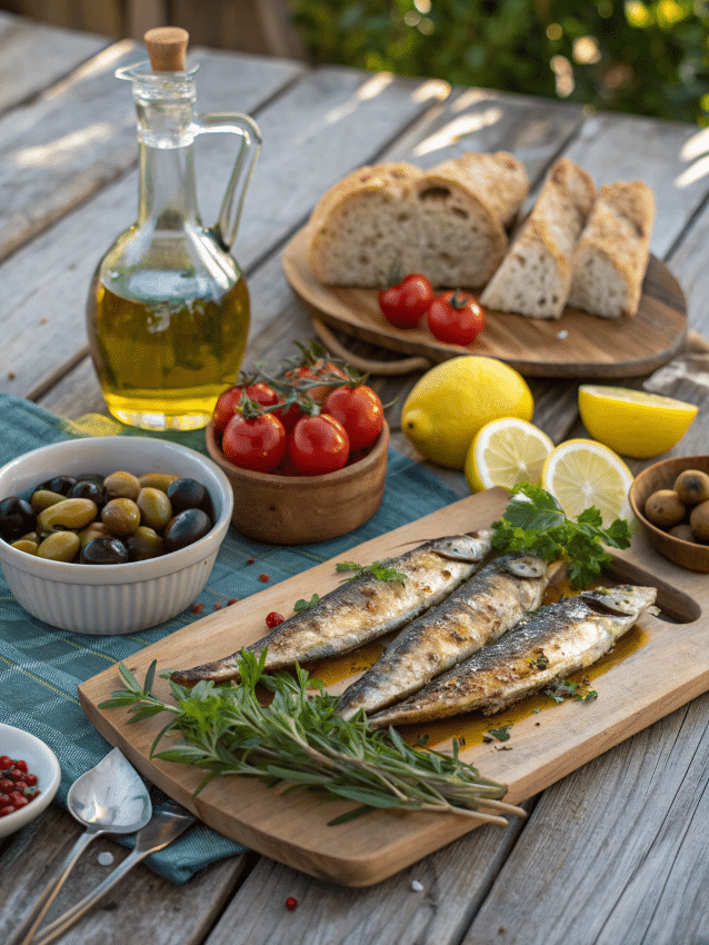 what is the Mediterranean diet food spread