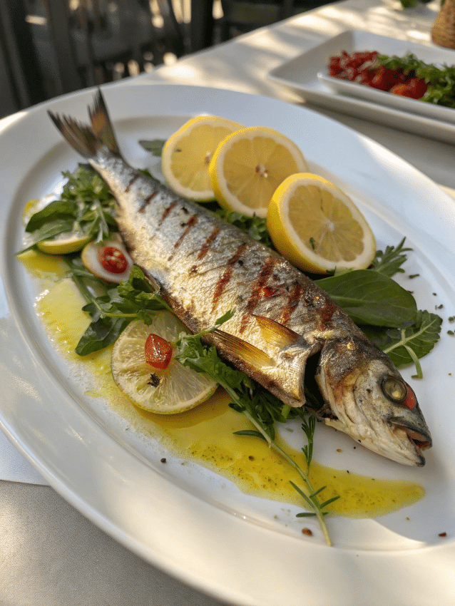 what is the Mediterranean diet dish served
