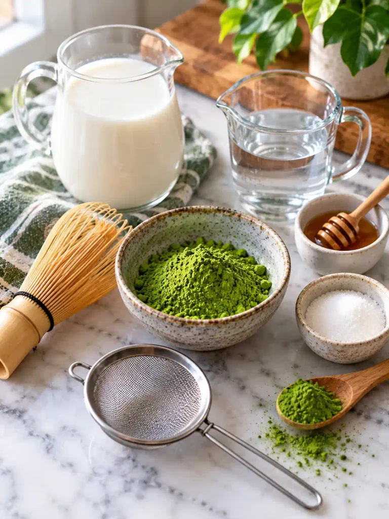 how to make matcha latte