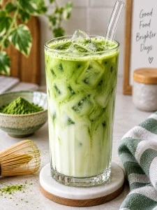 how to make iced matcha