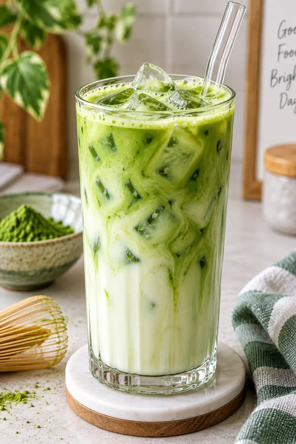 how to make iced matcha